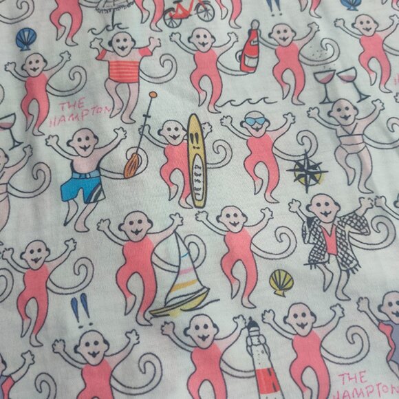 Roller Rabbit Lovely Monkey Pajamas Set - Picture 7 of 7